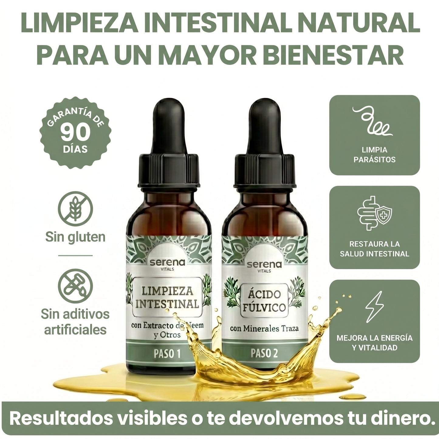GutCleanse Kit Herbal de 2 Pasos