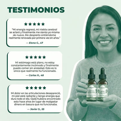 GutCleanse Kit Herbal de 2 Pasos