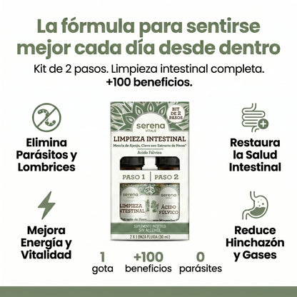 GutCleanse Kit Herbal de 2 Pasos