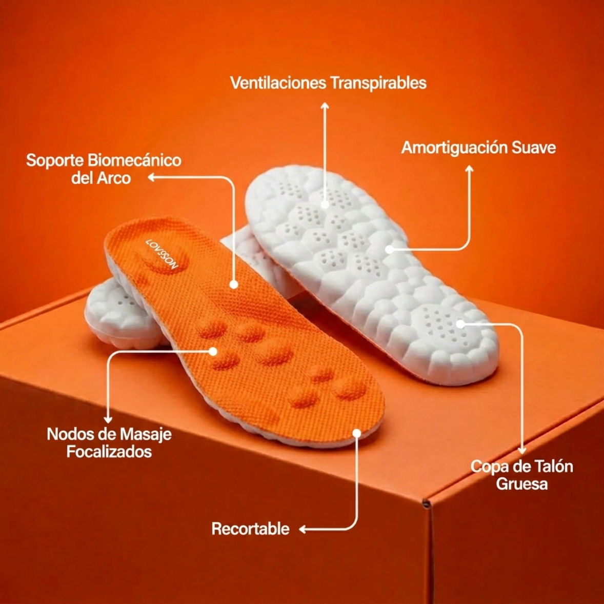 Lovsson® Plantillas de masaje para Pies